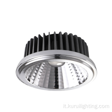 Rimantato in alluminio da 15 W Anti Glersing Downlight